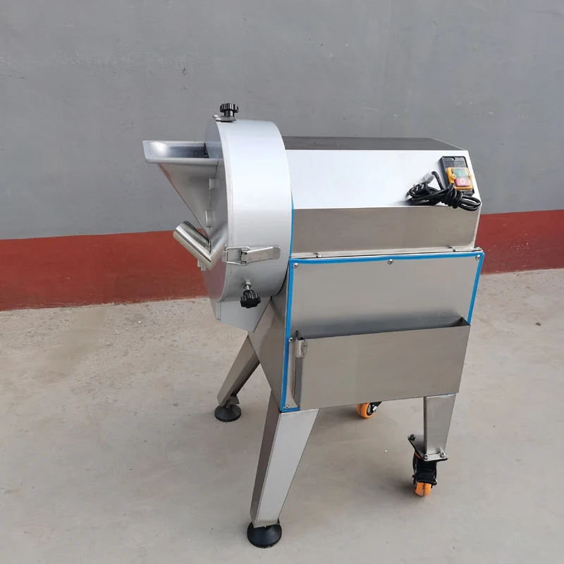 Single Machine Head Vegetable Cutter MultiFunctional Automatic Fruit Vegetable Potato Radish Slicer