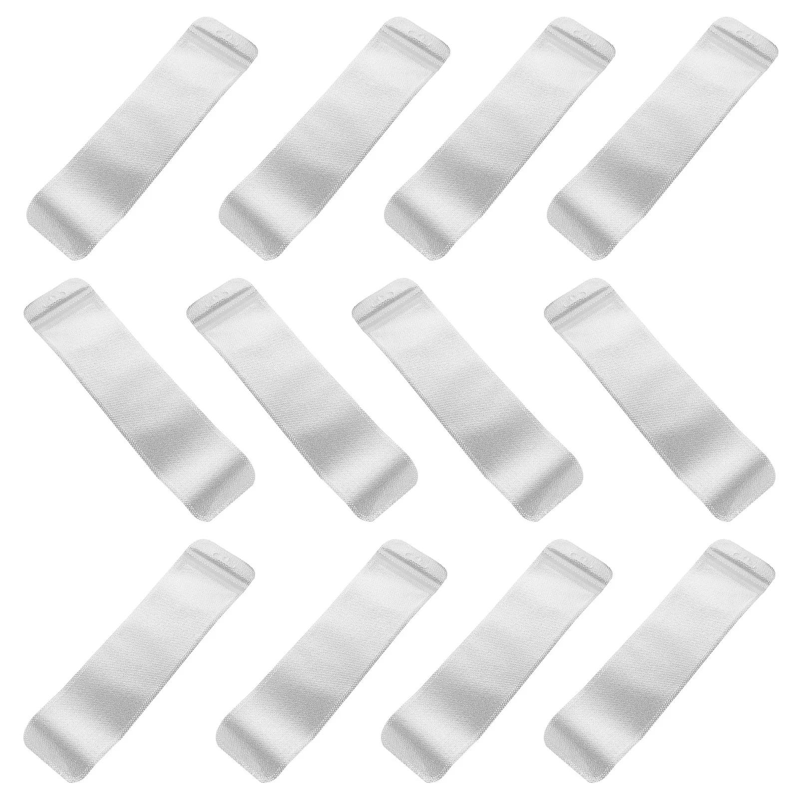 50Pcs Pen Storage Bag Small Business Packing Supply Resealable Self Sealing Long Bag for Jewelry Brush Storage