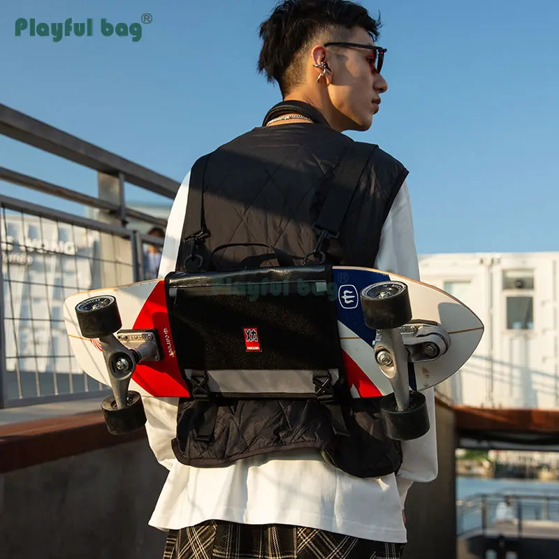 Universal Skateboard Bag Double Shoulder Electric Skateboard Lightweight Carrying bag Rubber coating AMB187