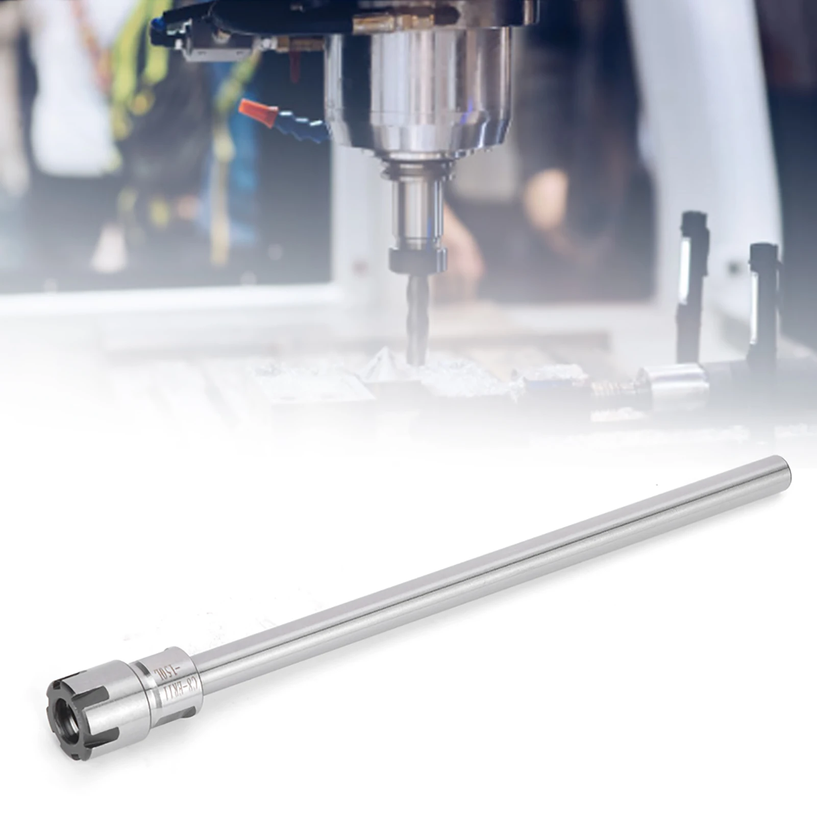 

Удлинитель цангового патрона Держатель цангового патрона ER11M-150L Держатель цангового патрона Удлинитель с прямым хвостовиком Токарный станок Держатель инструмента с ЧПУ