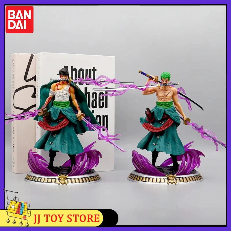 Katana Cartoon Character Statue for Children, Anime Figure Model, Desktop Enfeites, Produtos Artesanais, One Piece, Presente de Aniversário