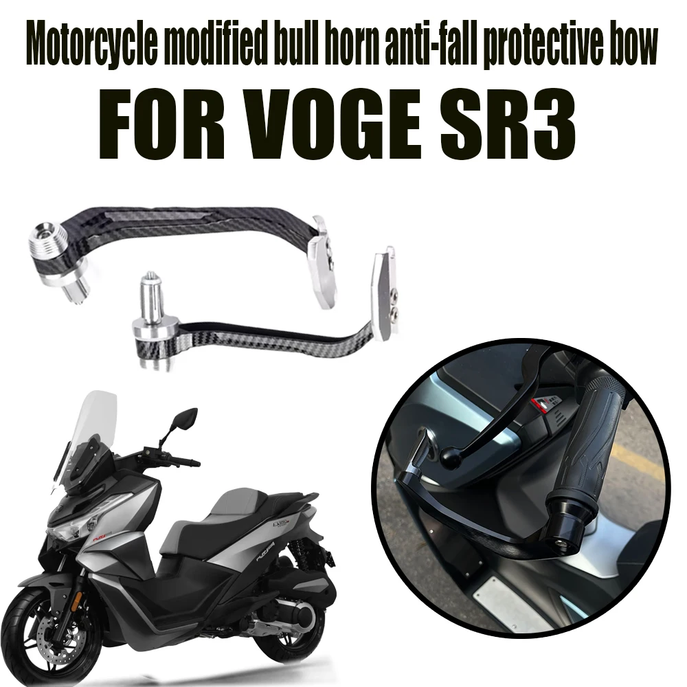 

For 2024 2025 VOGE SR3 SR 3 SR Motorcycle Racing Cow Horn Handguard Modified With Aluminum Alloy CNC Anti Fall Bow Accessories