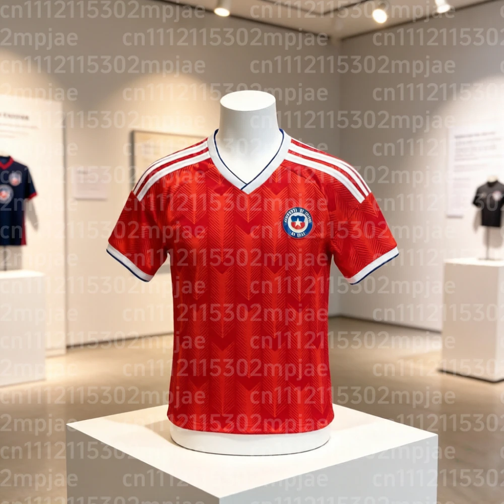 Camiseta Deportiva Estilo Y2K, Tendencia Urbana 2026, Chile 26-27, Transpirable, de Secado Rápido, Ropa Deportiva Familiar ﻿