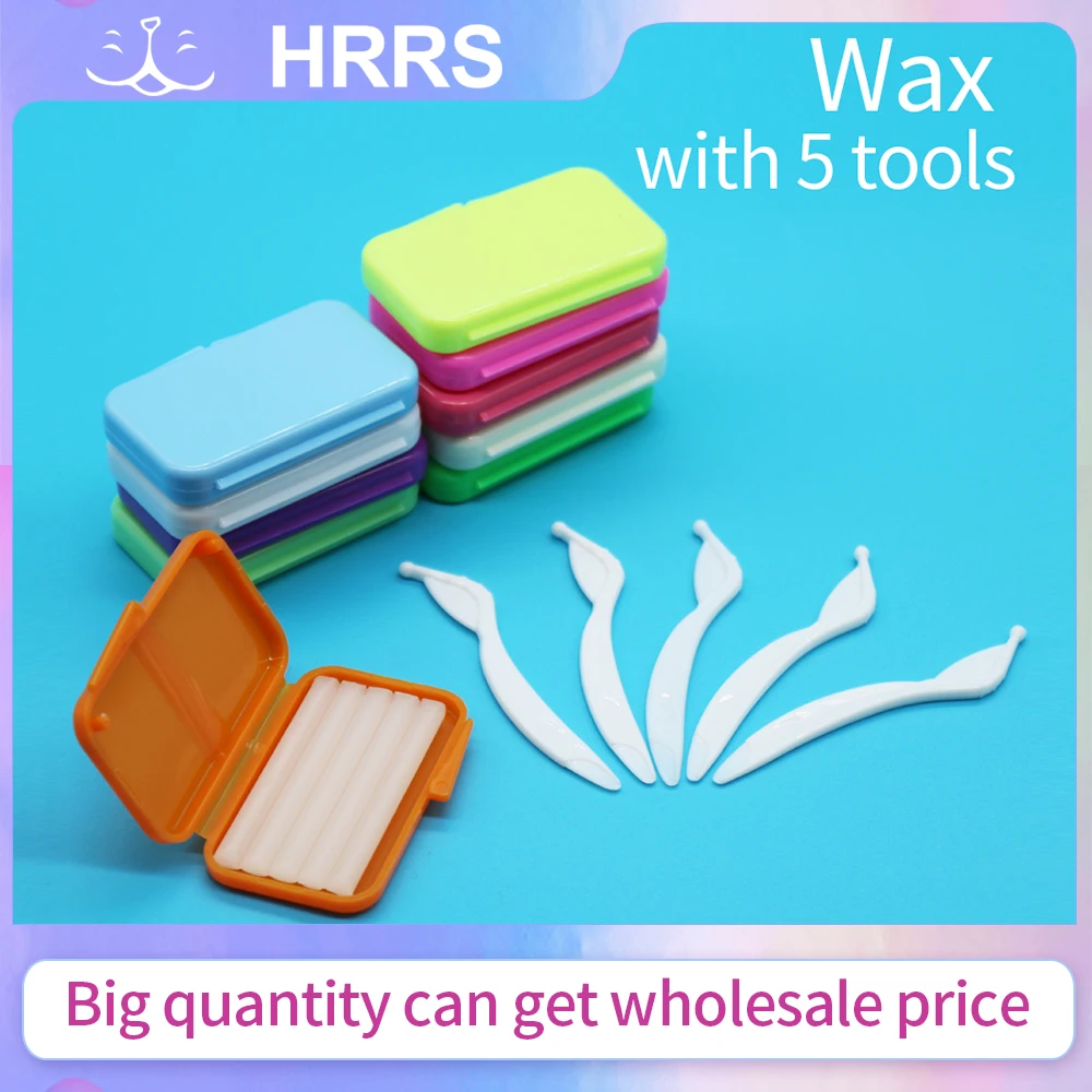 1 صندوق 10 نكهات خلط شمع الأسنان مع 5 أدوات لتقليل الانزعاج عن طريق الفم #1