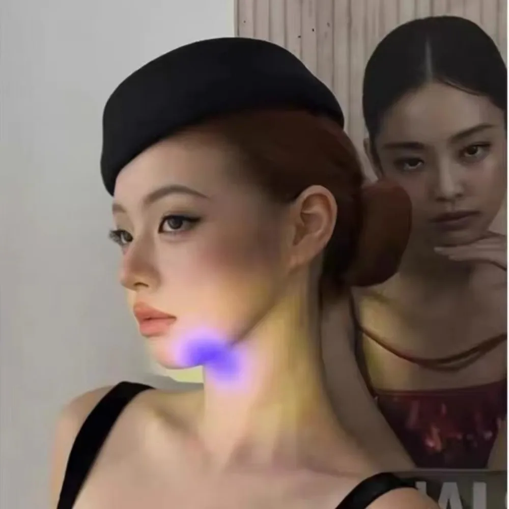 New British Retro Top Hats Formal Concave Top Felt Beret Solid Pillbox Cap Women Headwear