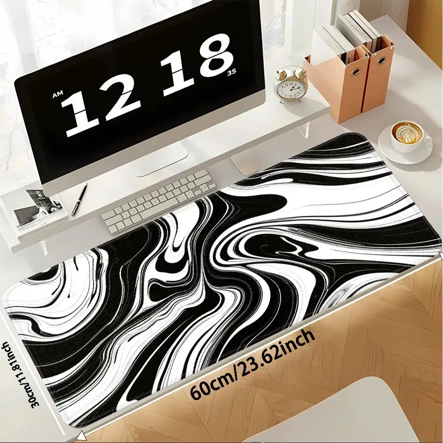 Mouse Pad Computer Laptop Pad Game Console Pad Keyboard Mouse Pad office Pad Desk accessories overlock Streamline Pattern