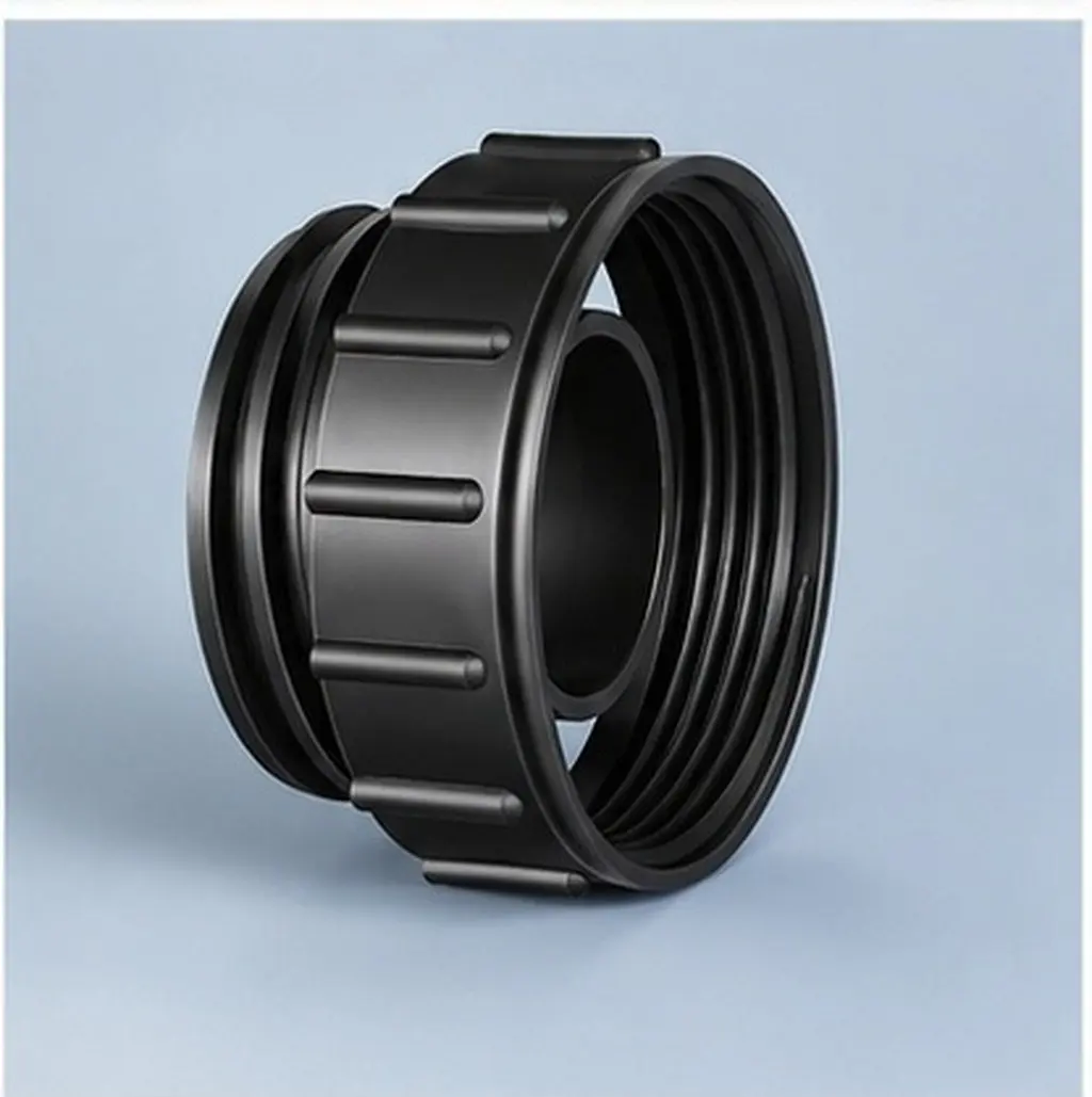 60mm IBC Tote Tank Fittings Fine Coarse Thread Adapter Water Oil Storage Garden Irrigation Durable Plastic Hose Connector