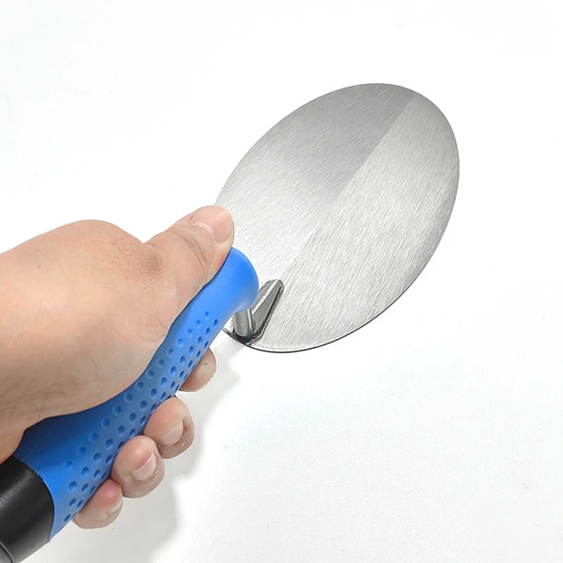 3Pcs Stainless Steel Trowel Forbricklaying Andplastering Forlong Lasting Use Inconstruction Floor Leveling