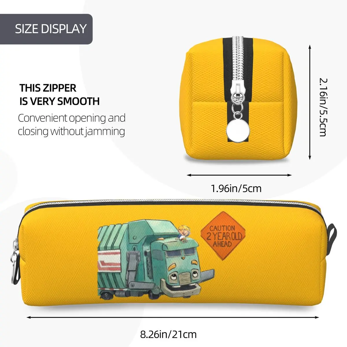 Trash Truck Cartoon Netflix Zaino Vendita calda Ragazzi di grande capacità Ragazze BookBag Borse a tracolla Borsa da scuola per bambini Astuccio