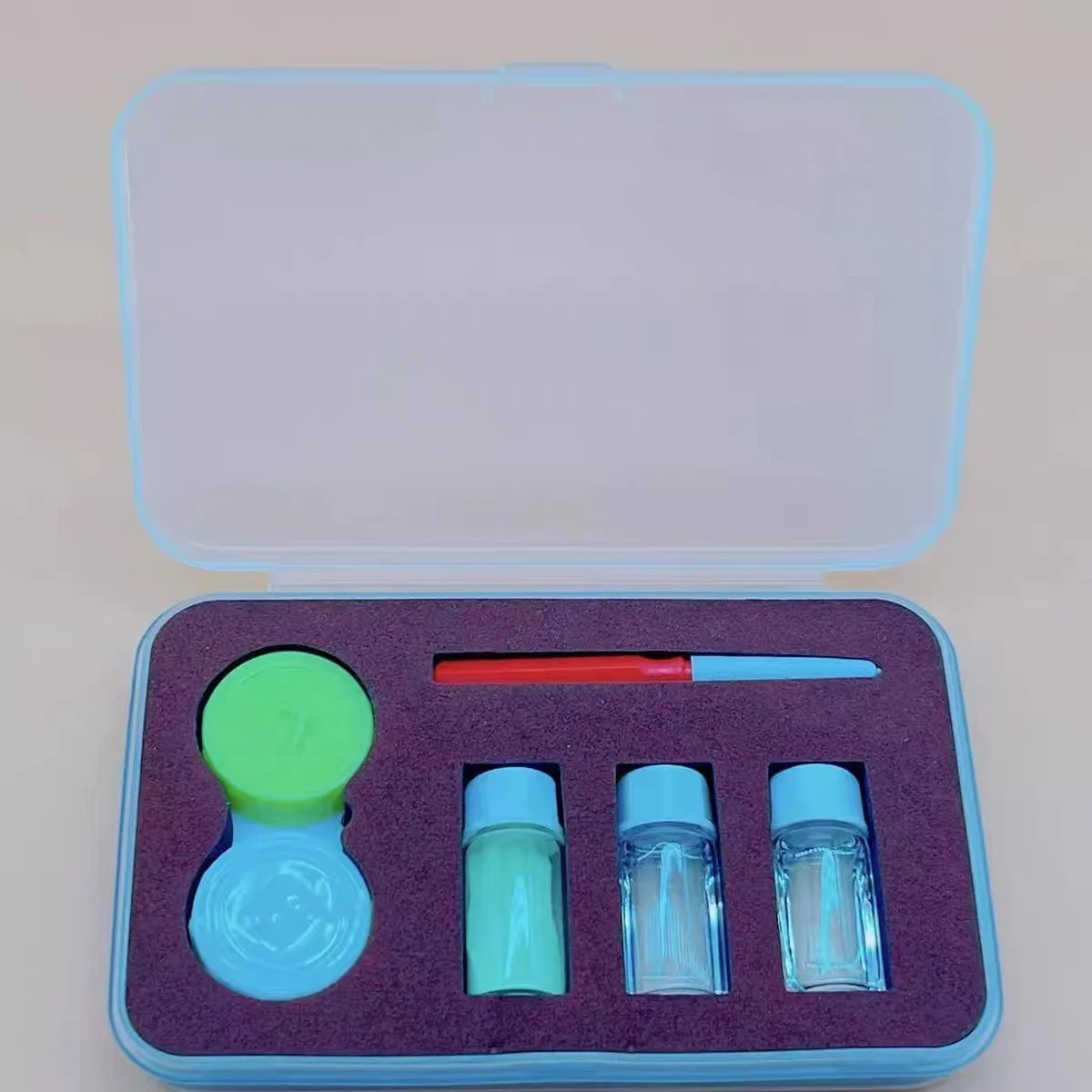 Watch Repairing Fluorescent Powder Multifunctional Luminous Powder Kit with Tray Pen Watch Repair Tool for Watchmakers