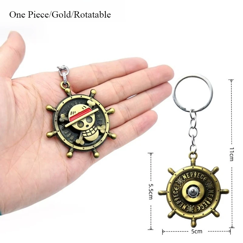 HOT Bandai One Piece keychain  Anime Keychain Accessories - Creative Japanese Anime Key Ring Car Key Fob Gift - view 5