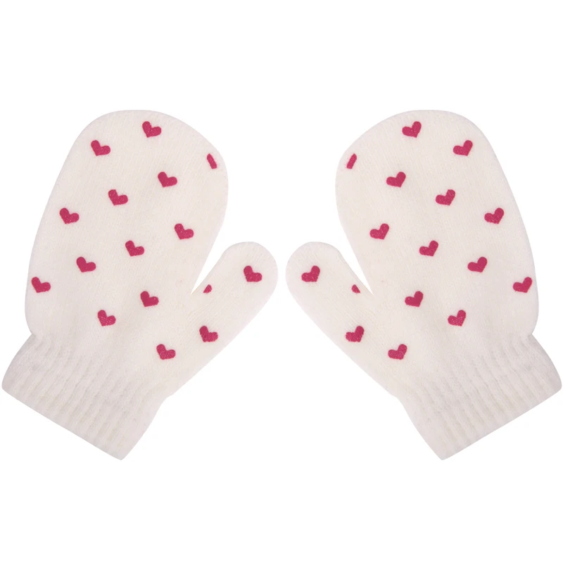 Cartoon Knitwear Gloves Star Gloves Halloween Baby Knitting Mittens