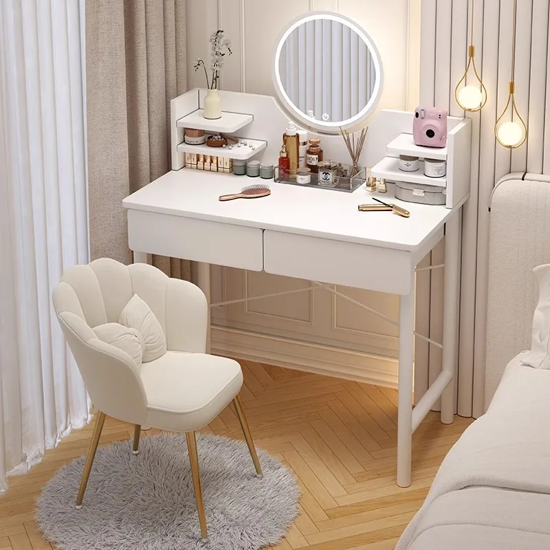 

Dresser makeup table girls bedroom 2024 new simple modern small apartment makeup cabinet integrated