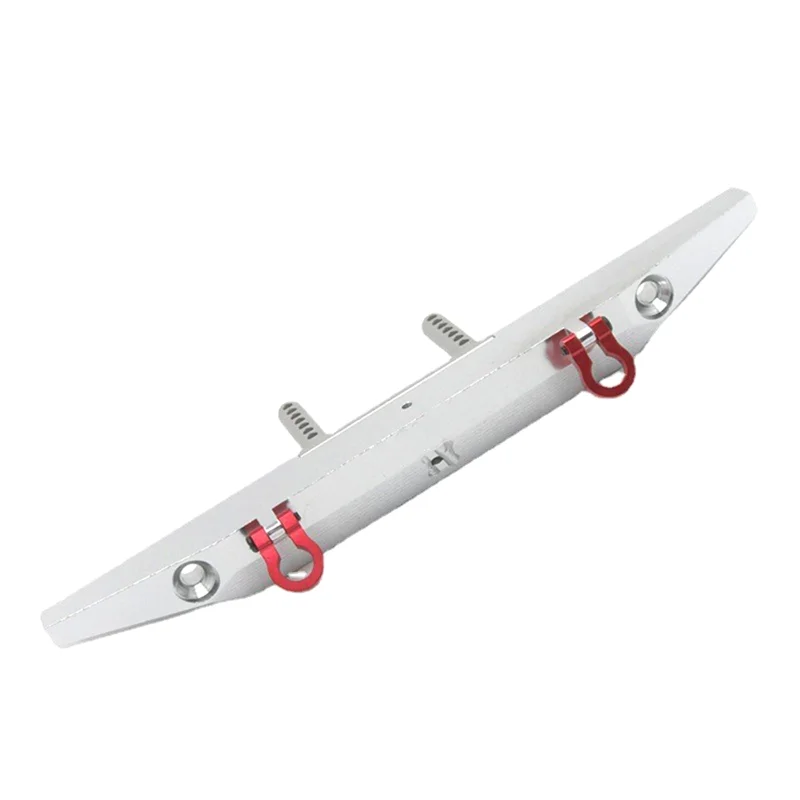 ABWE-โลหะด้านหน้าด้านหลังกันชนสําหรับ 1/10 RC Crawler รถ MN999 MN222 TRX4 SCX10 90046 90047 RC รถอะไหล่อัพเกรด