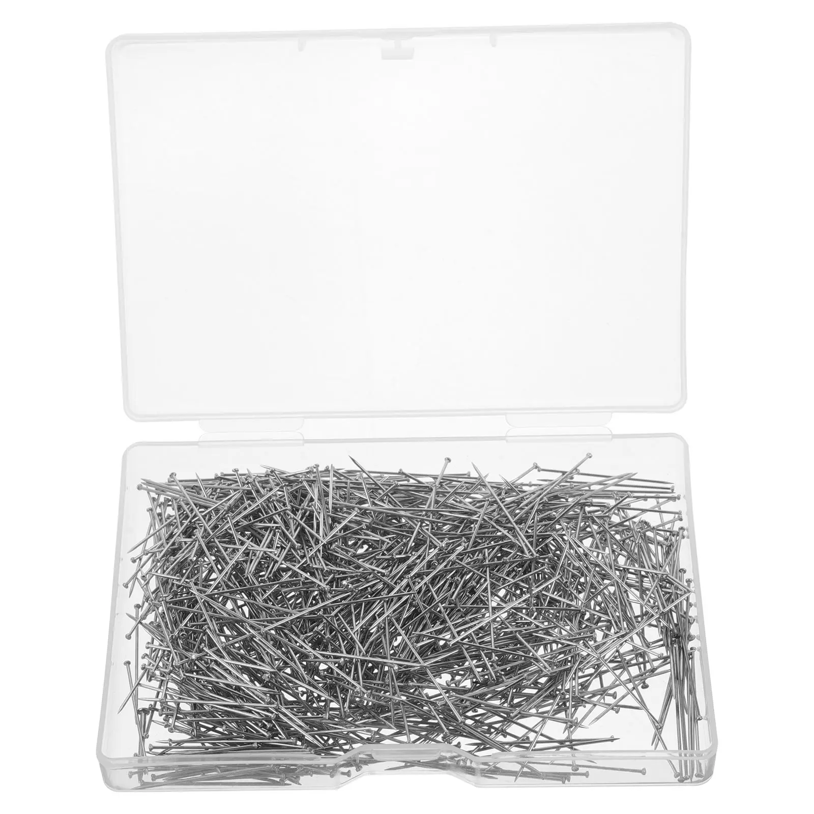 เย็บตําแหน่ง Pins หัวแบนเหล็กขนาดเล็กความปลอดภัย Hemming คลิปหัตถกรรมสวมใส่ Electroplated อุปกรณ์สํานักงานจัดเก็บ