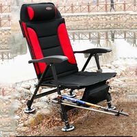 Thickening Europe  Multifunctional Fishing Chair Folding Chair Fishing All Terrain  Fishing Chair Aluminum Alloy Table Chair