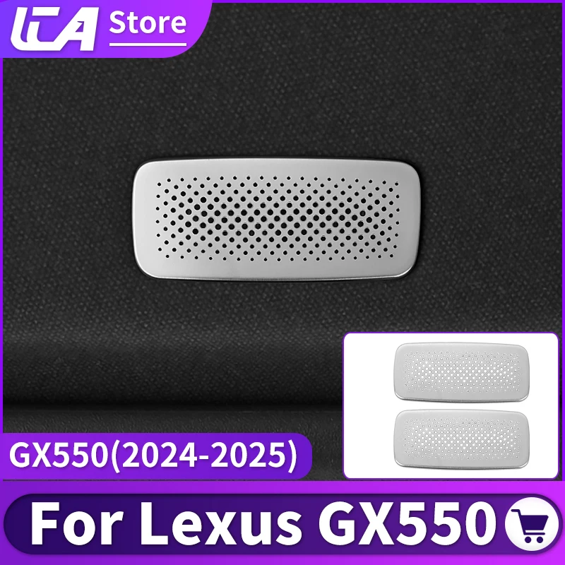 

For Lexus GX550 550h Car roof horn Decoration cover GX 550 Interior upgraded loudspeaker Accessories Modification 2024-2025