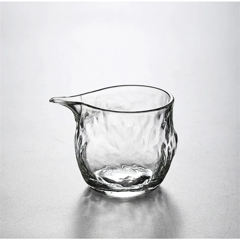 High Borosilicate Glass Fair Cup Kung Fu Tea Pitcher Transparent Teaware Thickened Durable Tea Serving Accessory Tool
