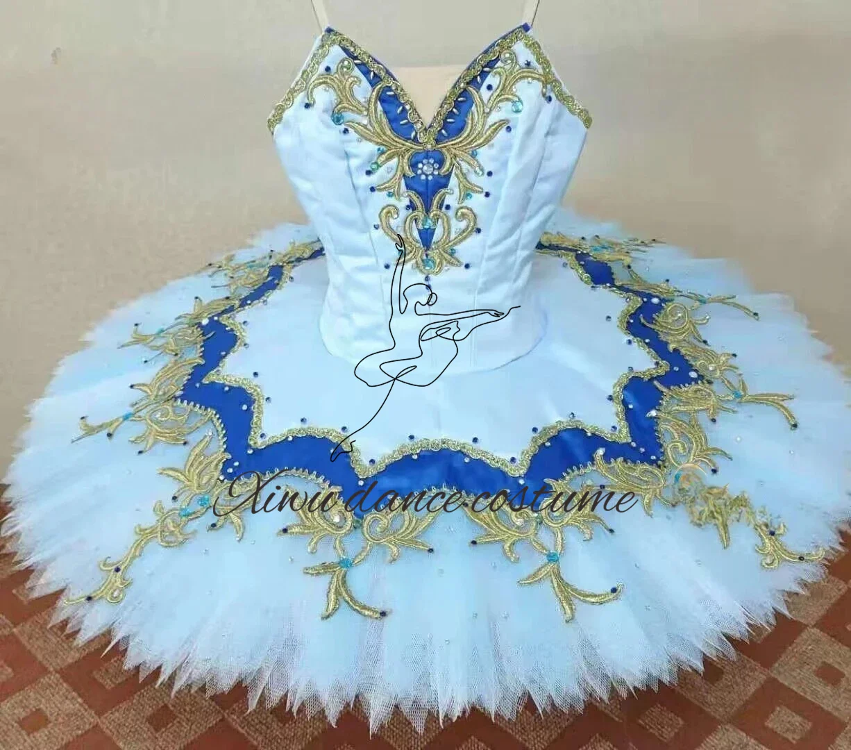 Professional high-quality custom-size ballet performance ballet costume high-end competition ballet dress