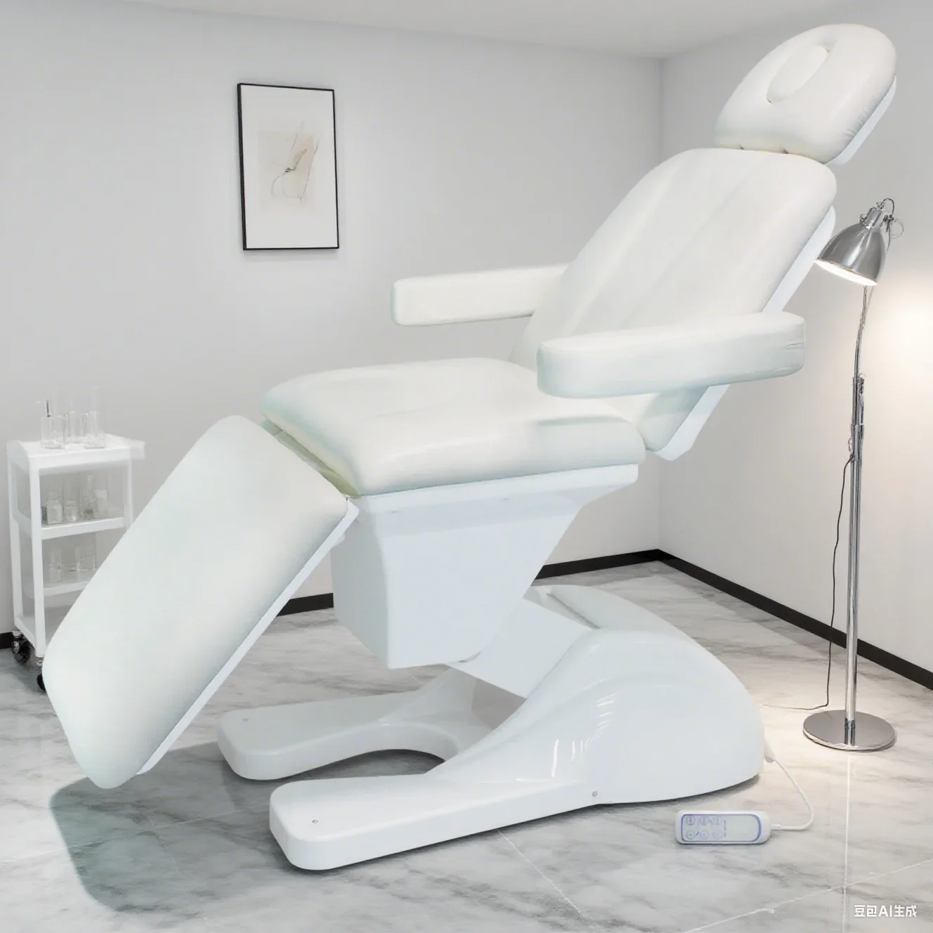 2026 Adjustable Height Electric Massage Table for Spa Salon Salon Beauty Facial Bed Cosmetic Chair for Clinic & Hospital Furnitu