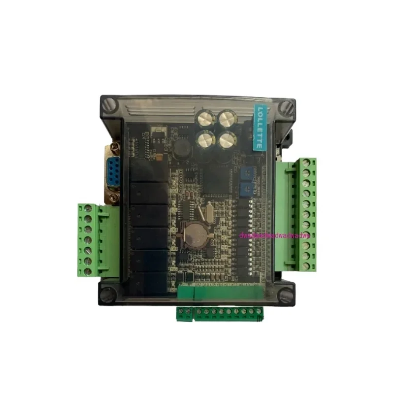 LE3U FX3U 14MR 6AD 2DA RS485 8 input 6 relay output 6 analog input 2 analog (0-10V) output plc controller  RTC (real time clock)