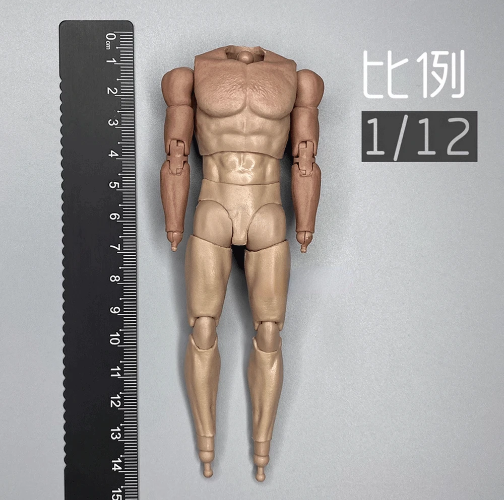 

Soldier 1/12th body model for 6" figure