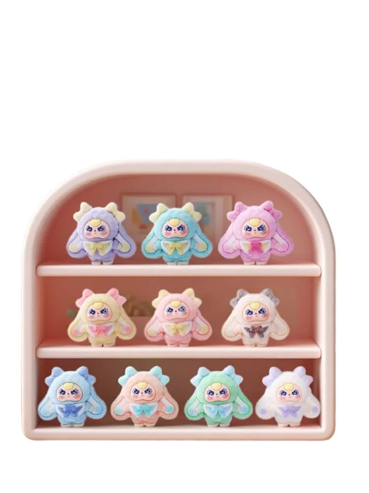 

10PCS-New Mini Cartoon Baby Three-Year-Old Series Cute Ball Toy Desk Decorative Item for Office Use