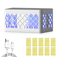 Mosquito Killer Lamp Electric Shock Fly UV Light Anti Mosquito Trap USB Rechargeable Killer Repellent for Outdoor Camping