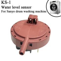 1Pcs Washer Water Level Sensor Pressure Switch for Sanyo KS-1 KS-2 Drum Washing Machine Replaceable Rerpair Parts AC250V 1-6 2A