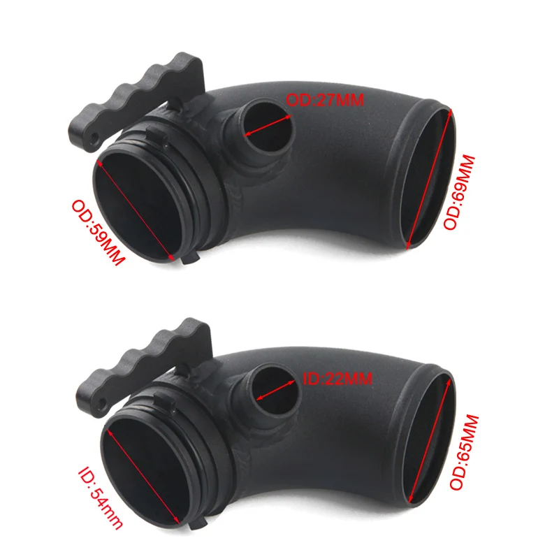 Turbo inlet outlet upgrade pipes tubes  Muffler delete  for golf 7 audi A3 8V S3 S1 TT leon EA888 Gen3 1.8T 2.0T