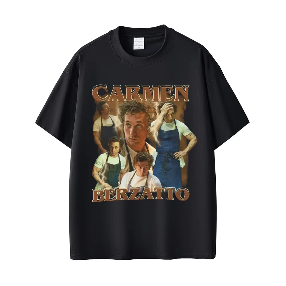 

Carmen Berzatto Jeremy Allen The Bear TV Show T Shirts The Original Beef of Chicagoland Tshirt Men Women Fashion Casual T-shirts