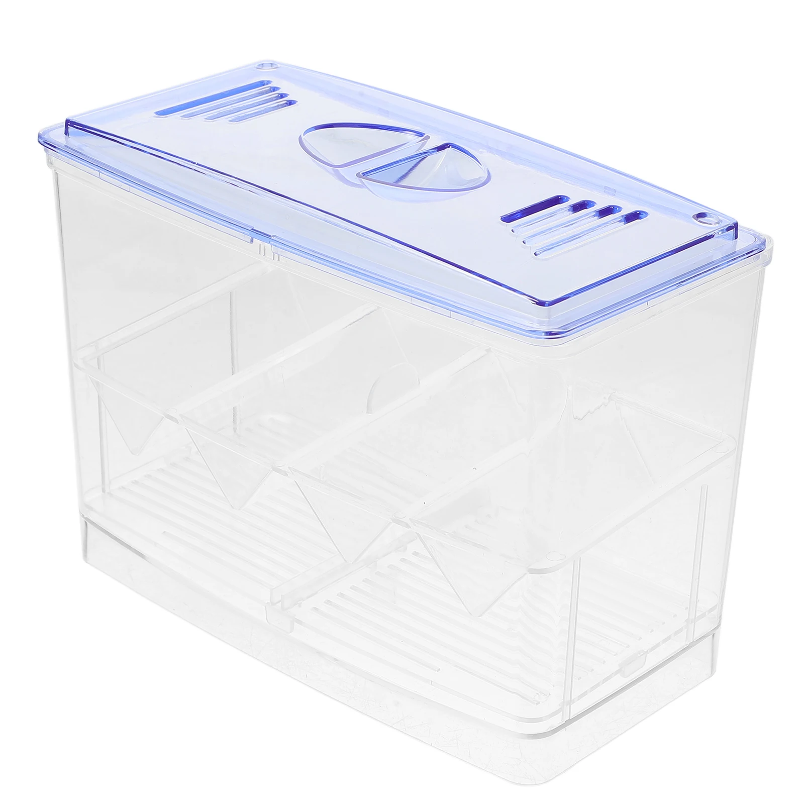 

Aquarium Fish Tank Breeding Box Guppy Nursery Isolation Box Transparent Design Durable Construction Temperature Control Air