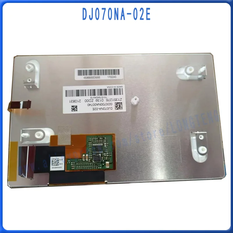 7.0 inch 800*480 DJ070NA-02E for J1e-ep Wr-an1gler G-0rand Che0rok--ee Freedom Light  K-night Compass Instrument Display Screen