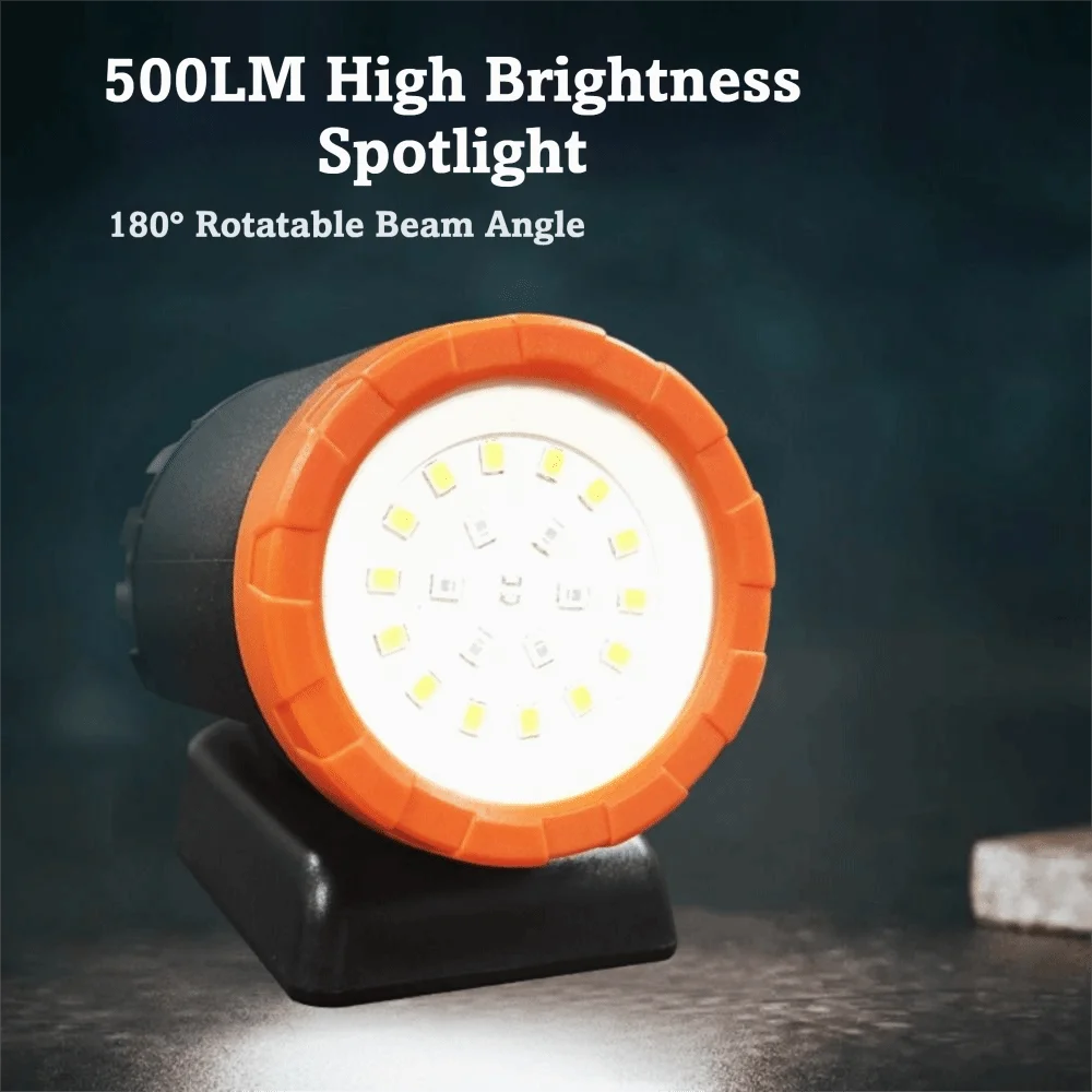 With a Clip Rechargeable LED Work Lights Wide-angle 20 LEDs 3-in-1 Magnetic Work Light Three-speed Hangable