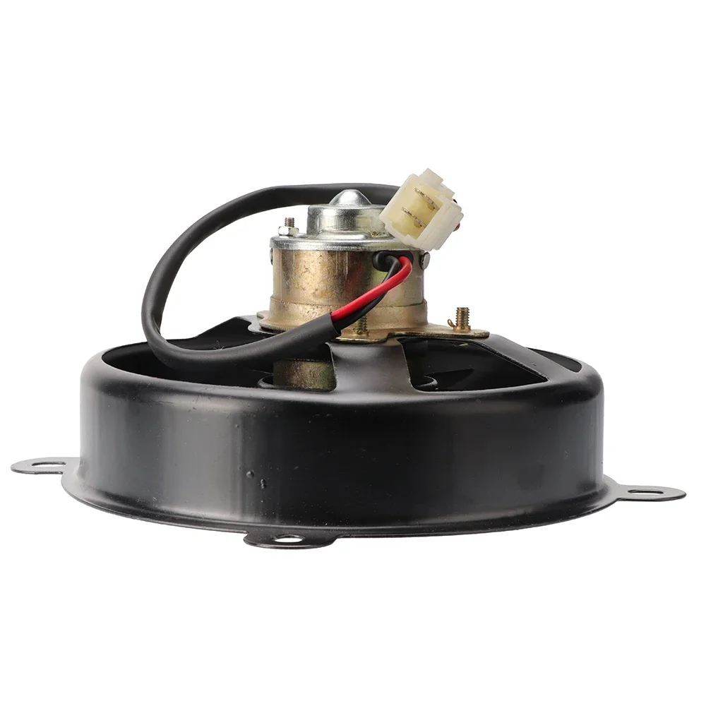 Ventilador de radiador de refrigeración eléctrico ultrafino para motocicleta de 6 pulgadas, adecuado para vehículos todoterreno de cuatro ruedas de 12V, 150cc y 200cc, ATV, Honda
