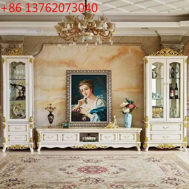 

Винный шкаф XX для дома, европейский стиль, из массива дерева, с двойными дверцами, комбинированный, для хранения и демонстрации, со стеклянными стенками