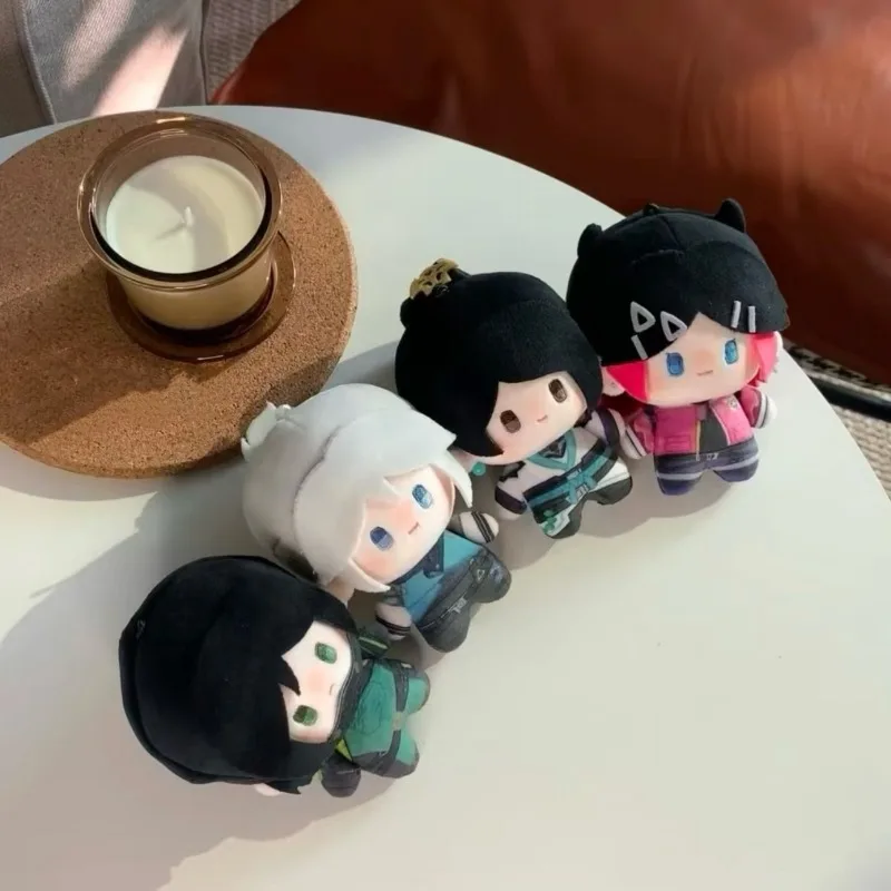 

Valorant Mini Plush Doll Sage Jett Sova Killjoy Cute Chibi Agent Soft Stuffed Toy Backpack Pendant Gift for Valorant Game Fans