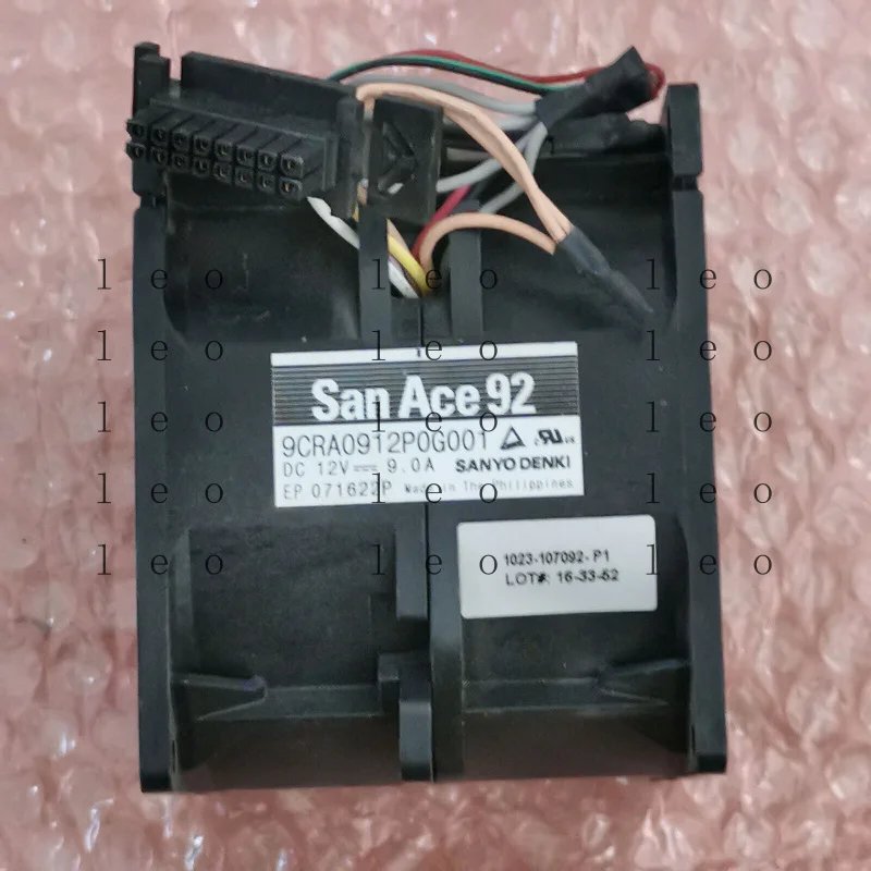 

EE 1 pcs New 9076 9CRA0912P0G001 12V 9.0A Dual motor Violent Cooling Fan #A6-4