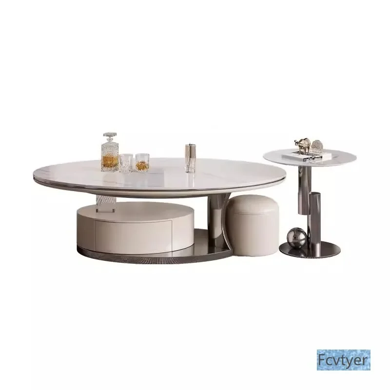 #¥Luxury Nordic Coffee Table Modern Designer Aesthetic Unique Fashion Creative Side Table Lounge Mesa Auxiliar Salon Furniture