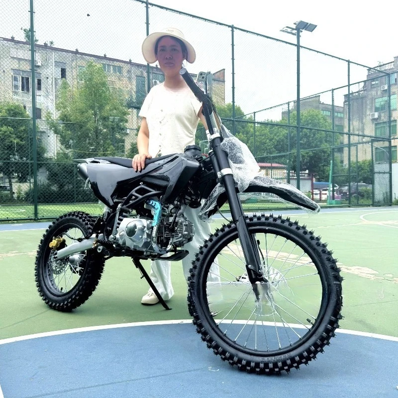 

Two wheeled off-road motorcycle, fuel powered whole vehicle, mountain off-road vehicle