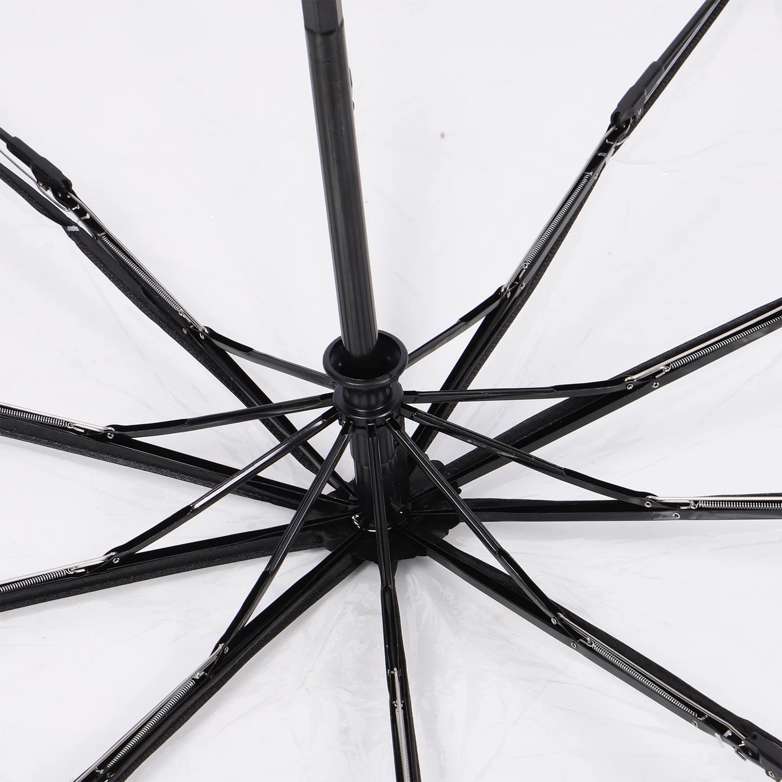 

Automatic Transparent Folding Umbrella Portable Compact Lightweight Rainproof Travel Umbrella For Men Women Auto Open