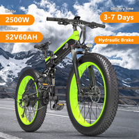 Bezior X1500 SNOW ELECTRIC BICYCLE FAT BIKE 26*4.0 1500W 48V12.8AH FOLDING EBIKE HYDRAULIC BRAKE