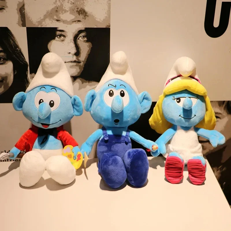 40 см Disney Smurfs художник инженер шеф-повар моделирующие Плюшевые игрушки мультфильм аниме плюшевые игрушки детские подарки на день рождения