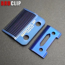 BRDCLIP Blue Blade Original Replaceable Cutter Head for Madeshow M10 M5 FA1C M10C Hair Clipper Titanium Plated Ceramics Blade