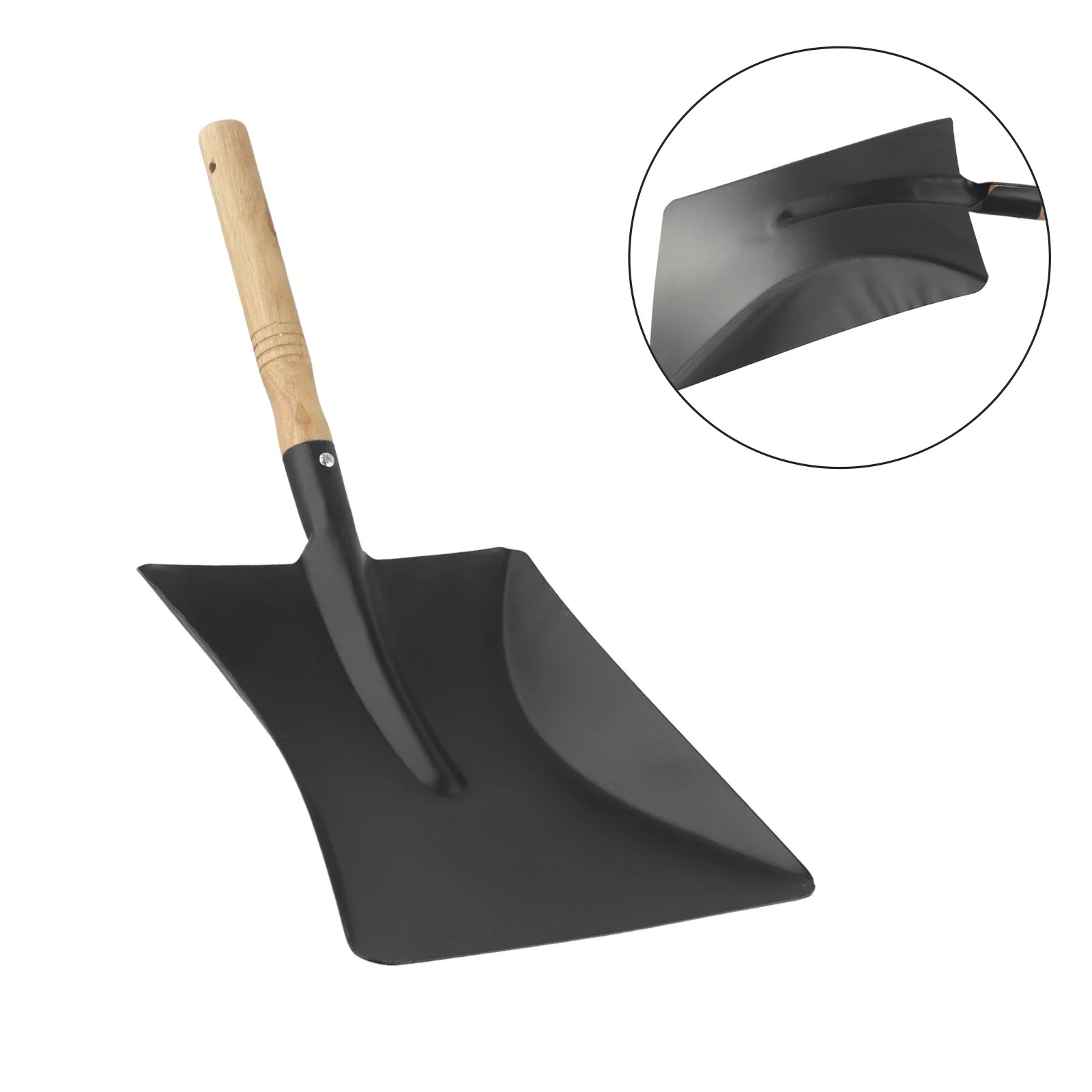 Chimney Shovel  Sturdy Iron Construction for Long term Use  Suitable for Fireplaces  Gardening  Ovens  and Grills