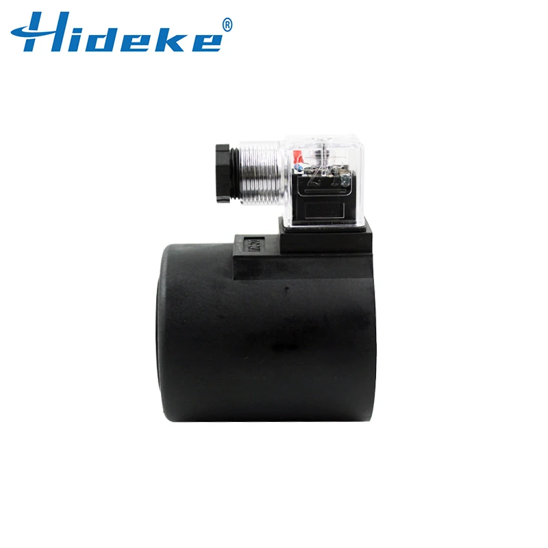 WFNKJTGO Bobine d'électrovanne hydraulique MFB12-37YC MFZ12-37YC 30W AC220V AC110V DC24V DC12V DC48V DC60V diamètre du Trou 23mm Hauteur 51mm(Color: MFZ12-37YC DC220V