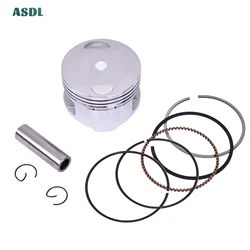 70mm 70.25mm 70.5mm 70.75mm 71mm STD ~+100 Motorcycle Engine Piston and Rings Set for Yamaha TT225 TTR225 TTR230 05-23 XT225