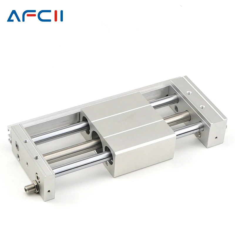 Imagem -04 - Rms Furo 10 15 Smc Cope tipo Magneticamente Acoplado Cilindro sem Haste Cm2b16 20 25 32 40 Cy1s Series 10 15100 200 300 Cy1s