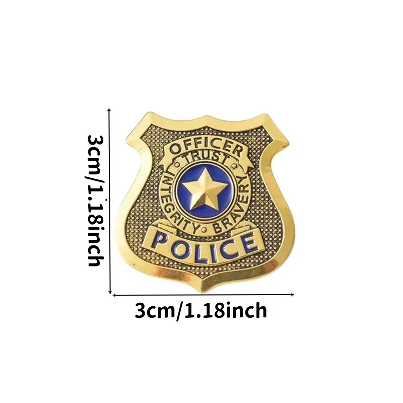 Anime Zootopia Judy Hopps Brooch Badge Cartoon Zootropolis Police Metal Brooch Clothes Bag Pin Accessories Christmas Gift image 5