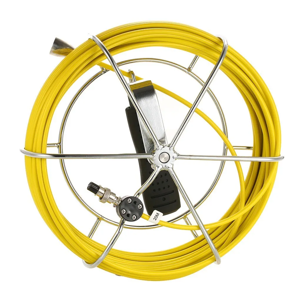 7 Inch Wireless WiFi 20/30/40M Pipe Inspection Camera Drain Sewer Pipeline Industrial Endoscope with Meter Marking